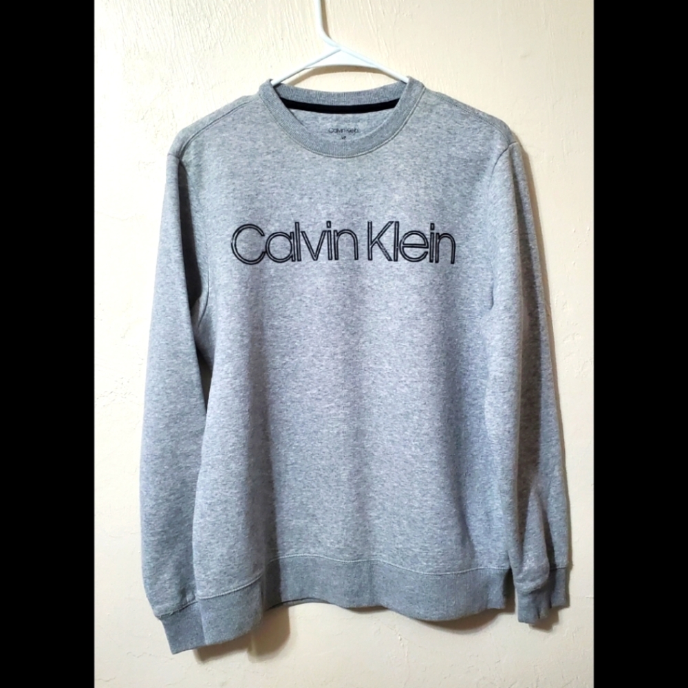 Calvin Klein Men's Gray Sweatshirt